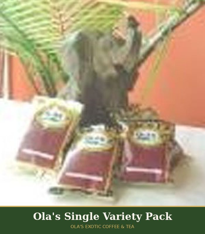 Ola's Organic Single Variety Pack Coffee