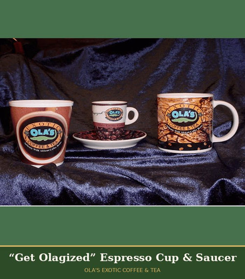 Get Olagized Espresso Cup & Saucer